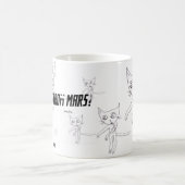 Zombie Cats van Mars #06 Koffiemok (Center)