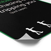 Zombie Chase Poster (Hoek)