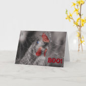 Zombie Chicken Happy Halloween Kaart (Gele Bloem)