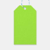 Zombie Christmas Snail Cadeaulabel (Achterkant)