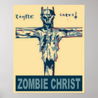 Zombie Christus Poster