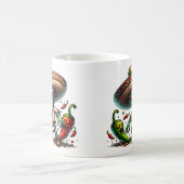 Zombie Cinco de Mayo Man en Hot Peppers Koffiemok (Center)