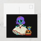 Zombie Cinderella Briefkaart (Voorkant / Achterkant)
