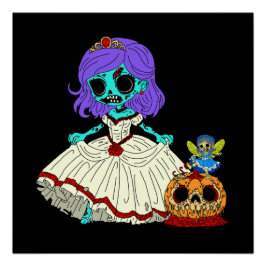Zombie Cinderella Perfect Poster