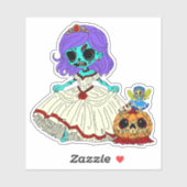 Zombie Cinderella Sticker (Vel)