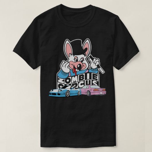Zombie Circus Collective 240s Pullover, Black, Sm T-shirt (Design voorkant)