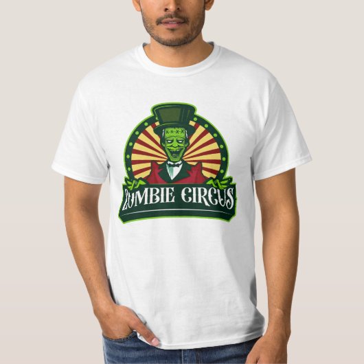 Zombie circus t-shirt (Voorkant)