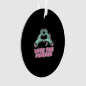 Zombie Classic - Skeleton Hart en Handen Ornament (voorkant)