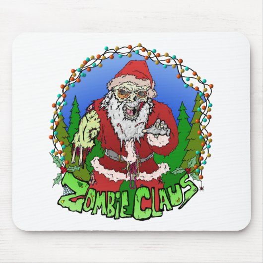 Zombie Claus Muismat (Voorkant)