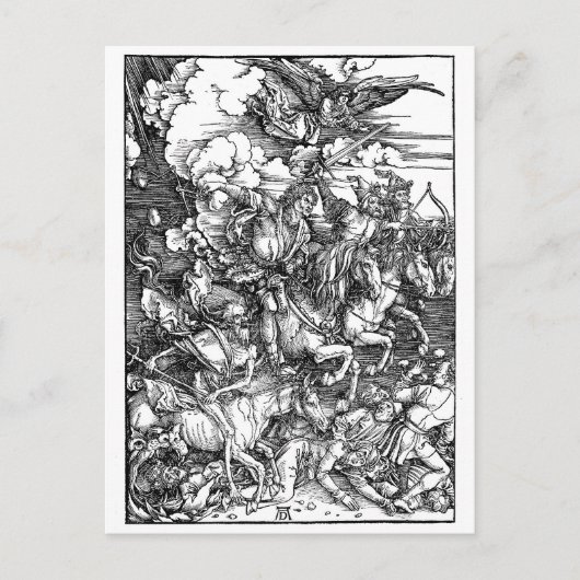 zombie-clipart-3 briefkaart (Voorkant)