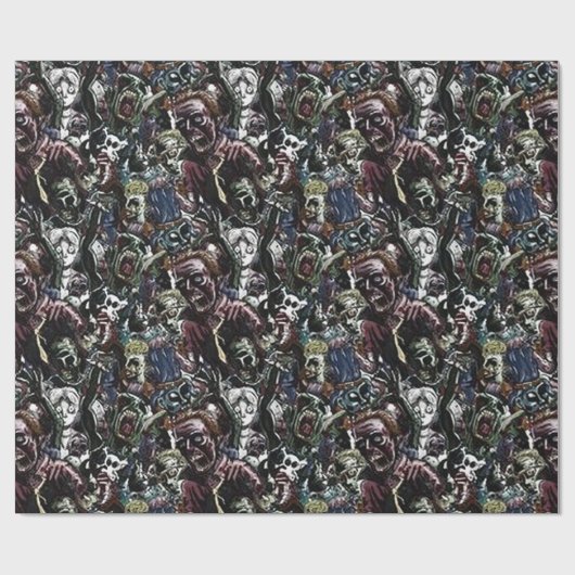 Zombie-cluster Cadeaupapier (Vlak)