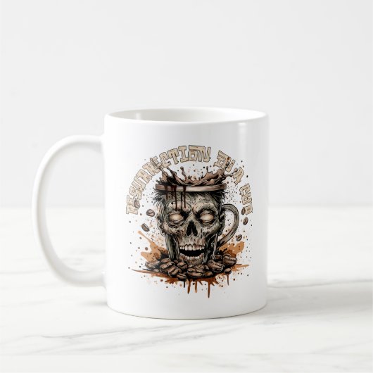 Zombie Coffee Koffiemok (Links)