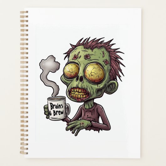  Zombie Coffee Time Planner (Voorkant)