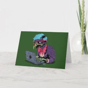 Zombie Computer Kraai Kaart
