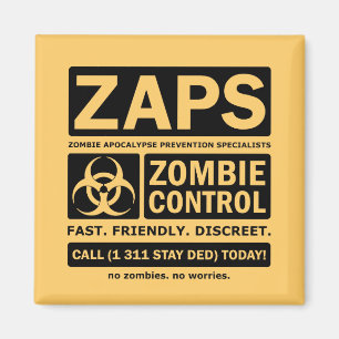 Zombie Control Magneet