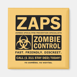 Zombie Control Magneet