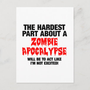 Zombie Cool Design Briefkaart