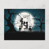 Zombie Couple in Graveyard Briefkaart (Voorkant)