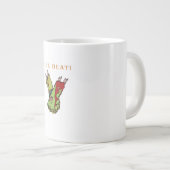 Zombie Couple Till Death Do Us Part Classic beroem Grote Koffiekop (Voorkant rechts)