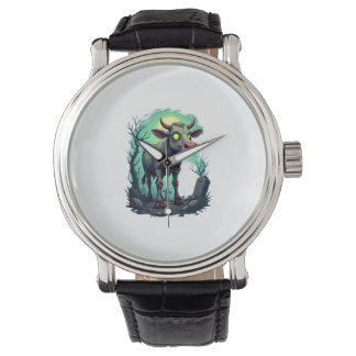 Zombie Cow Apocalypse Horloge
