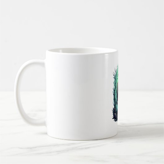 Zombie Cow Apocalypse Koffiemok (Links)