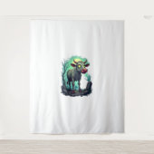 Zombie Cow Apocalypse Wandkleed (Voorkant)