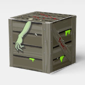 Zombie Crate Bedankdoosjes (Voorkant Zijde)