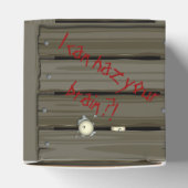 Zombie Crate Bedankdoosjes (Bovenkant)