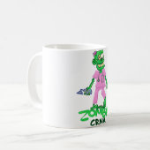 Zombie CRNA leuk en leuk anesthesielestheticus ane Koffiemok (Voorkant links)