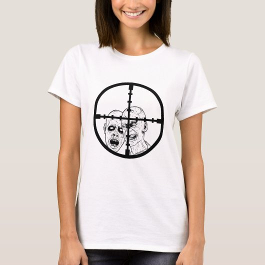 Zombie Crosshairs T-shirt (Voorkant)