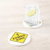 Zombie Crossing Onderzetter (Zijkant)