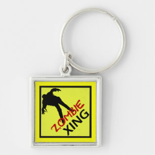 Zombie Crossing Sleutelhanger
