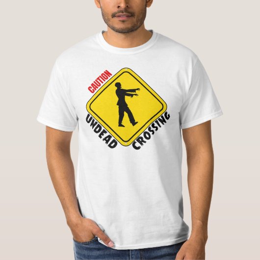 Zombie Crossing T-shirt (Voorkant)