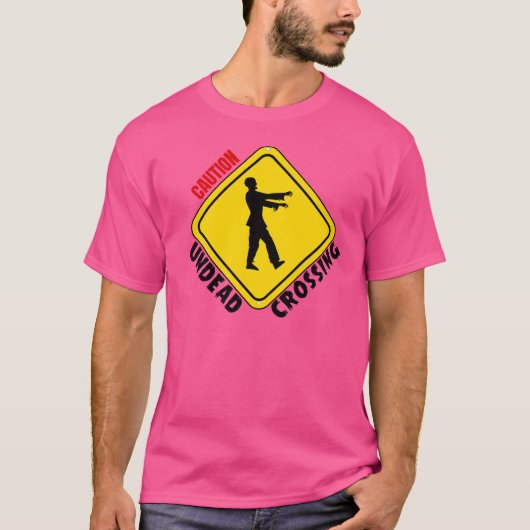 Zombie Crossing T-shirt (Voorkant)