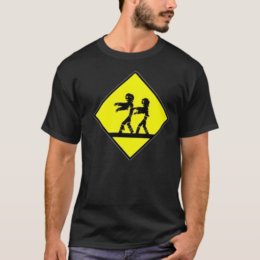 Zombie Crossing T-shirt (Voorkant)