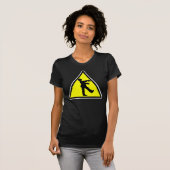 Zombie Crossing Vernietigd T-shirt (Voorkant volledig)