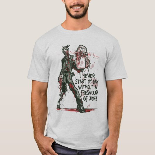 Zombie Cup Joe T-shirt (Voorkant)
