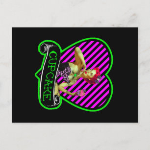 Zombie Cupcake Briefkaart