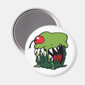 zombie cupcake magneet (Voorkant / Achterkant)