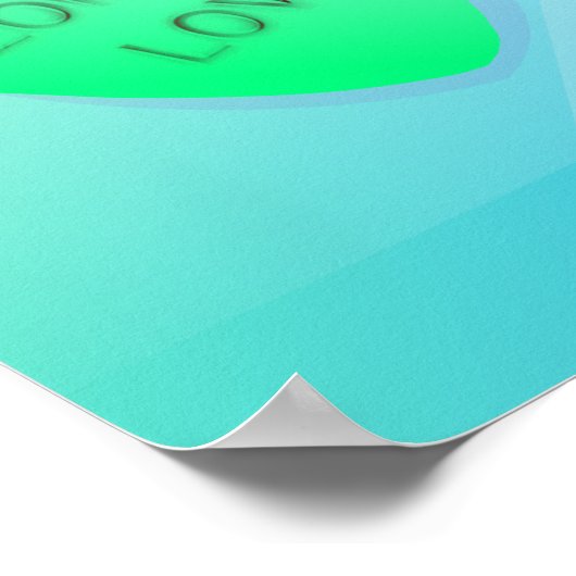 Zombie Cupcake Poster (Hoek)