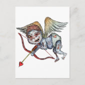 Zombie Cupid Briefkaart (Voorkant)