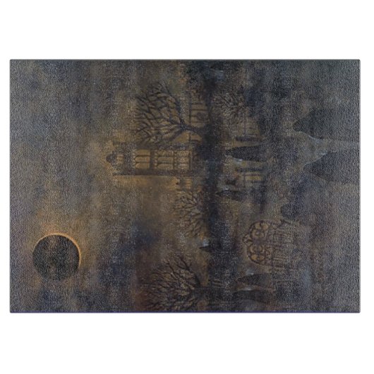 Zombie Cutting Board Snijplank (Voorkant)