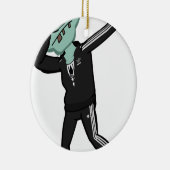 zombie dab keramisch ornament (Rechts)