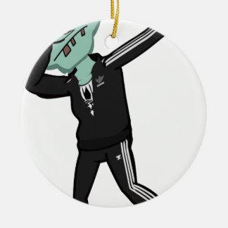zombie dab keramisch ornament