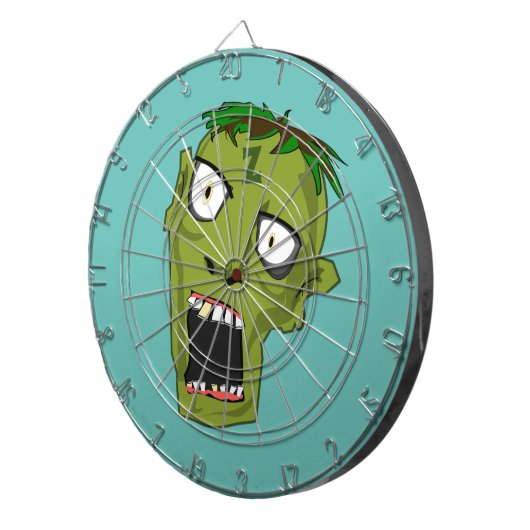 Zombie Dart Board Dartbord (Voorkant Rechts)