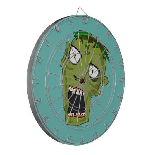 Zombie Dart Board Dartbord (Voorkant Links)
