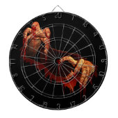 Zombie Dartboard Cool Halloween Zombie Darts Dartbord (Voorkant)