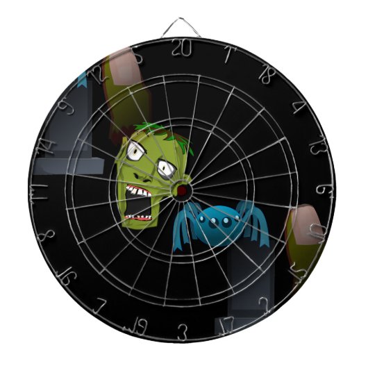 zombie dartbord (Voorkant)