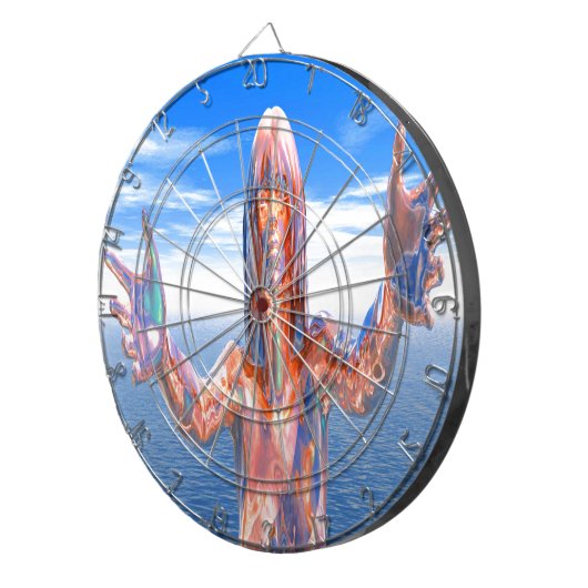 Zombie Dartbord (Voorkant Rechts)