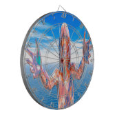 Zombie Dartbord (Voorkant Links)